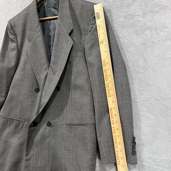 Antonio Parillo Blazer Jacket Men's 46R 100% Wool Italian Designer Gray - Picture 8 of 12